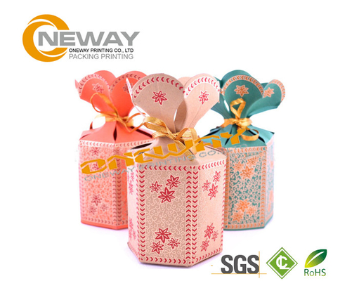 OEM ODM Service Pink Cylinder Flower Paper Box For Candy / Chocolate