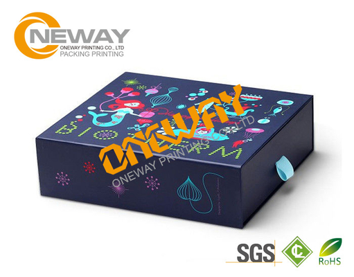 Custom Printed Gift Boxes , Souvenir Printing Template Cardboard Display Jewelry Packaging Box