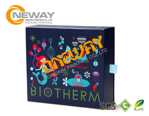 Custom Printed Gift Boxes , Souvenir Printing Template Cardboard Display Jewelry Packaging Box