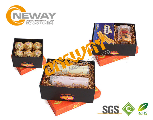 Recycled Materials Cardboard Gift Boxes With Lids , Customized Boxes For Business