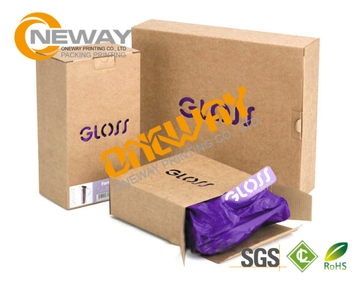 Kraft Paper Gift Custom Printed Apparel Boxes Cardboard Paper For Shirt