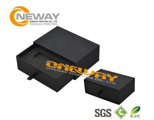 Fashional Gift Electronics Packaging Boxes Slide Open Boxes Silk Printing