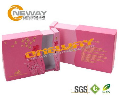 Essence Cream Of Cosmetic Packaging Box With Custom Printed Paper