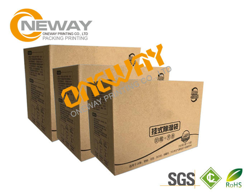 Recyclable Football Kraft Paper Printed Packaging Boxes Eco - Friendly