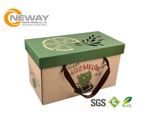Luxury Printed Packaging Boxes , Custom Printing Corrugated Shipping Boxes