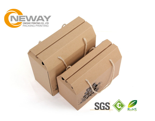 Luxury Printed Packaging Boxes , Custom Printing Corrugated Shipping Boxes