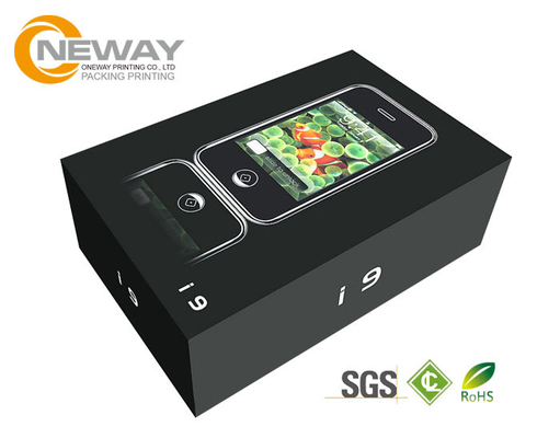 Paper Electronic Products Gift Packaging Box CMYK Full Color / Foil Hot Stamping