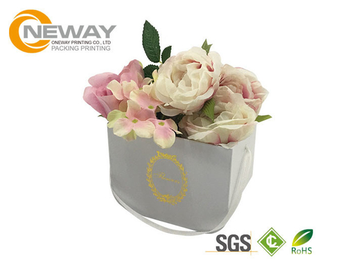Luxury Full Color Elegant Square Flower Paper Box Rigid Cardboard Box